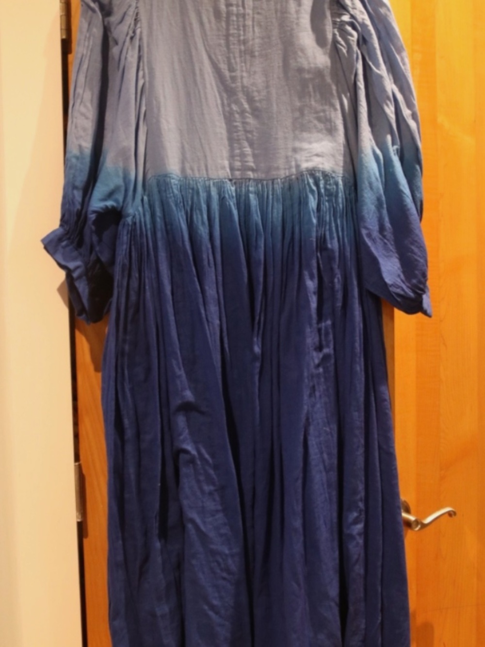 Anthropologie Sundry Blue Ombre Dress, size Large - Picture 8 of 8